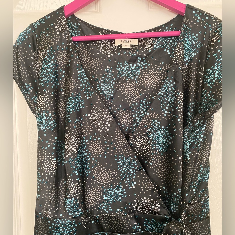 CATO WRAP DRESS - Picture 4 of 7